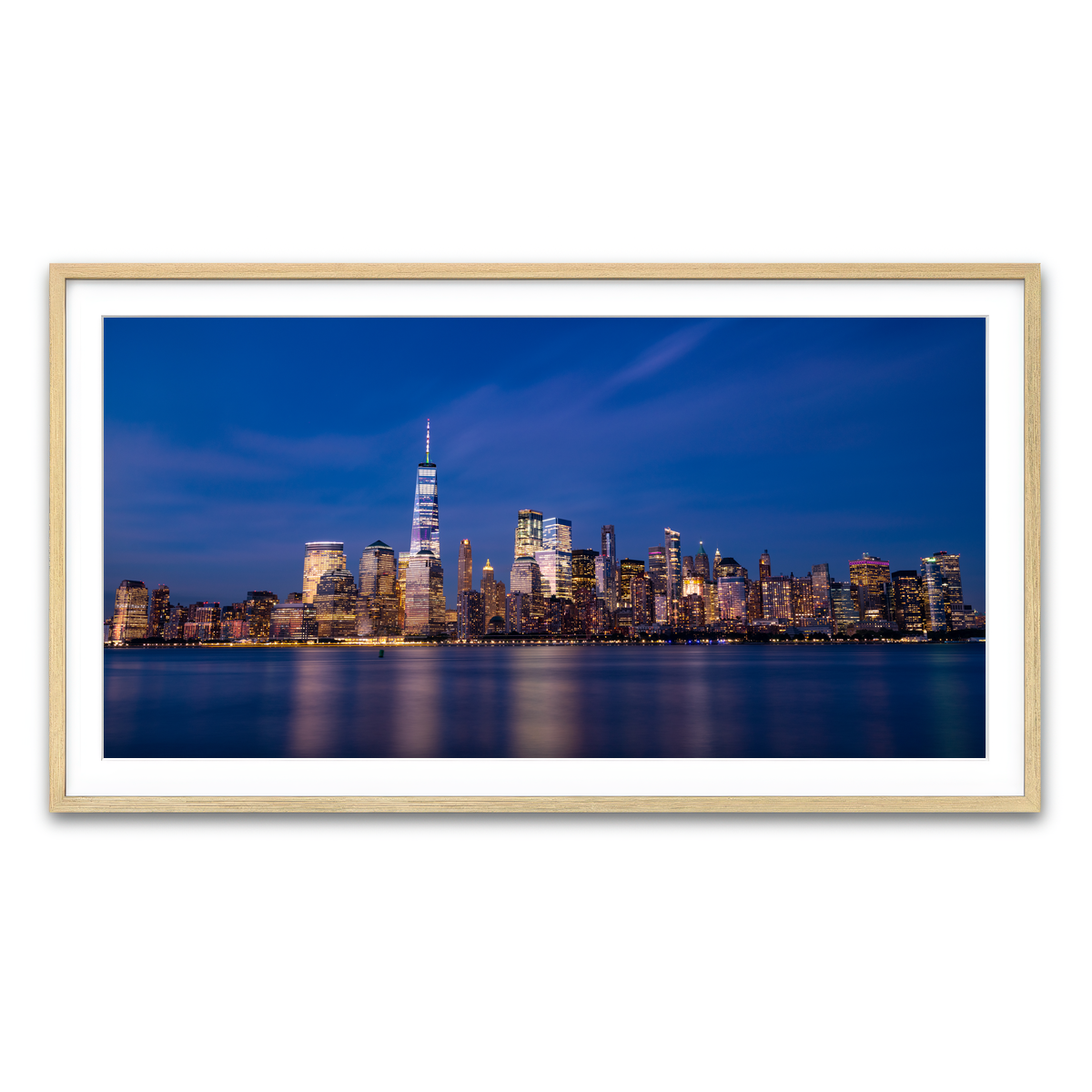 Framed Print 2x1 Natural