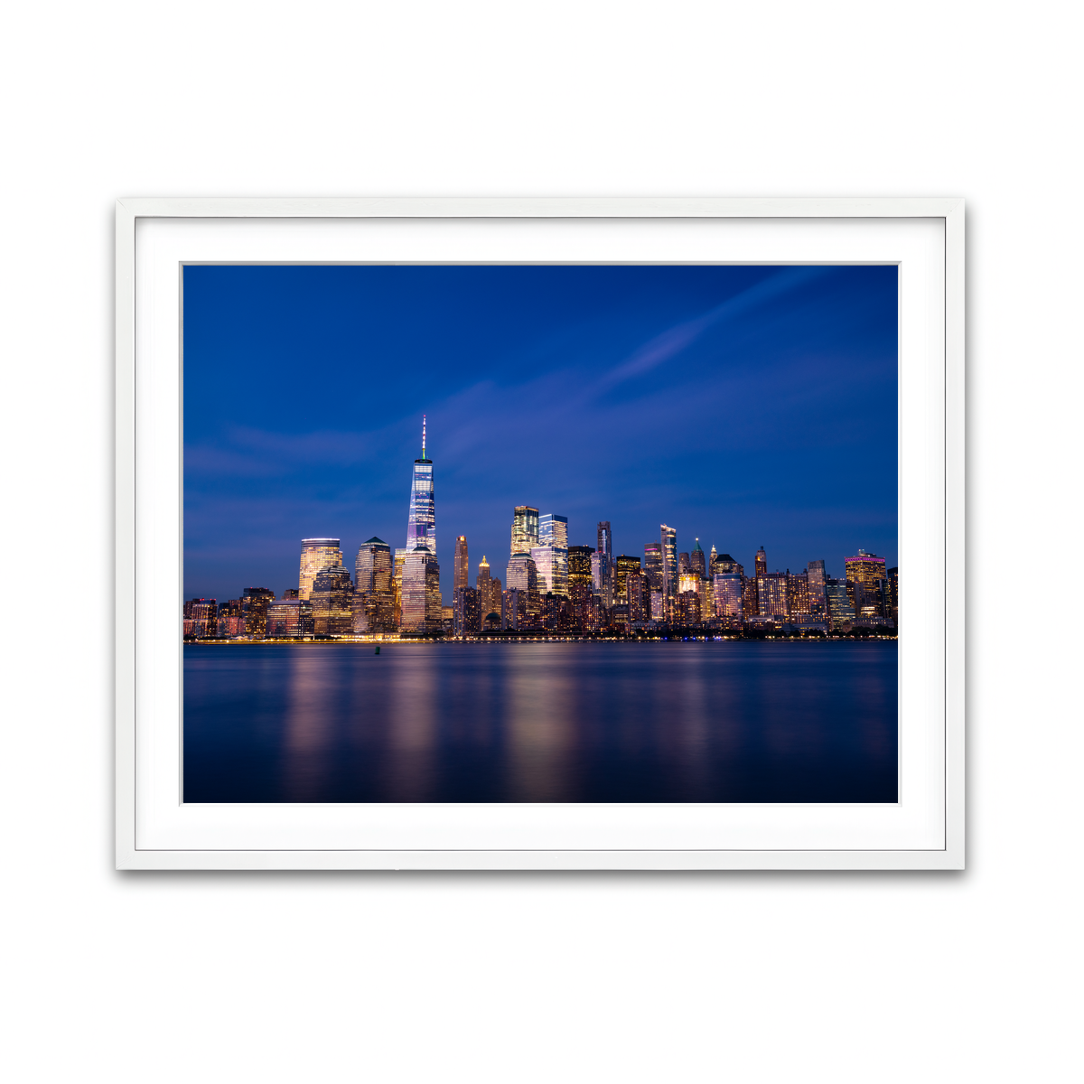 Framed Print 4x3 White
