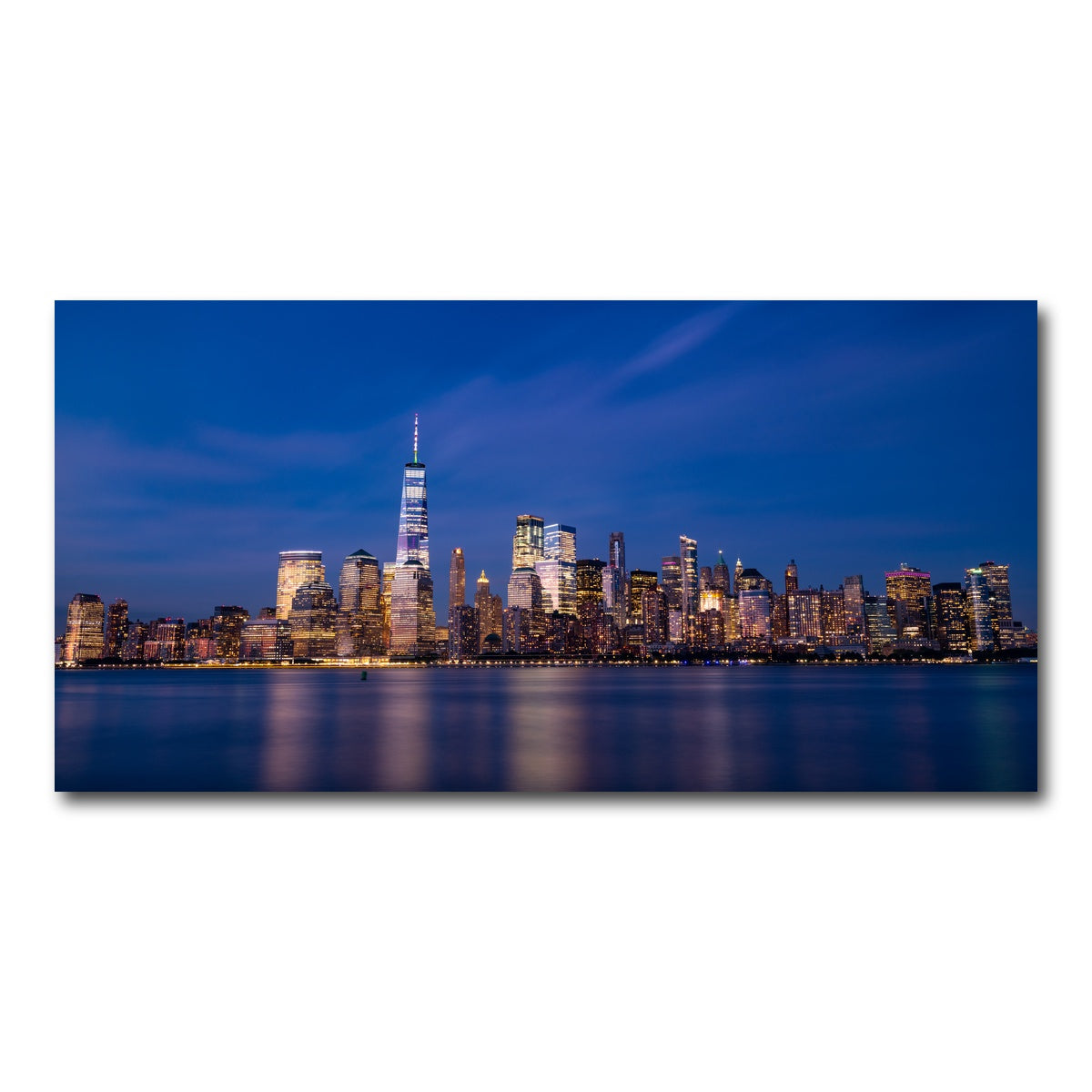 AUTO-MOCKUP WHITE | Minimal Blue | 1 Piece | Gallery Wrap Canvas | group=2x1