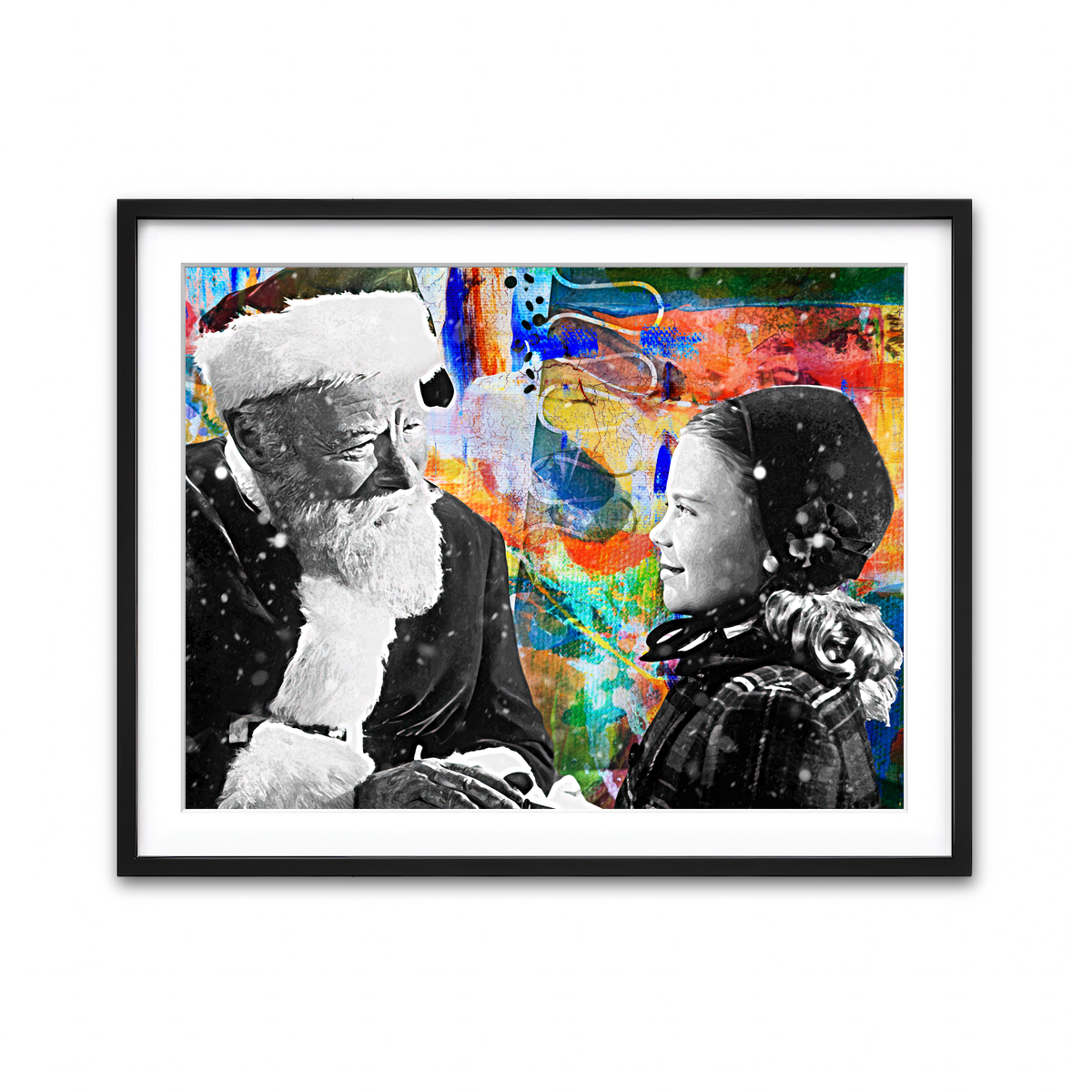 Framed Print 4x3 Black