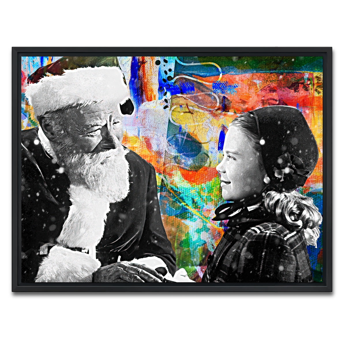 AUTO-MOCKUP WHITE | Miracle on 34th Street | 1 Piece | Black Framed Canvas | group=4x3