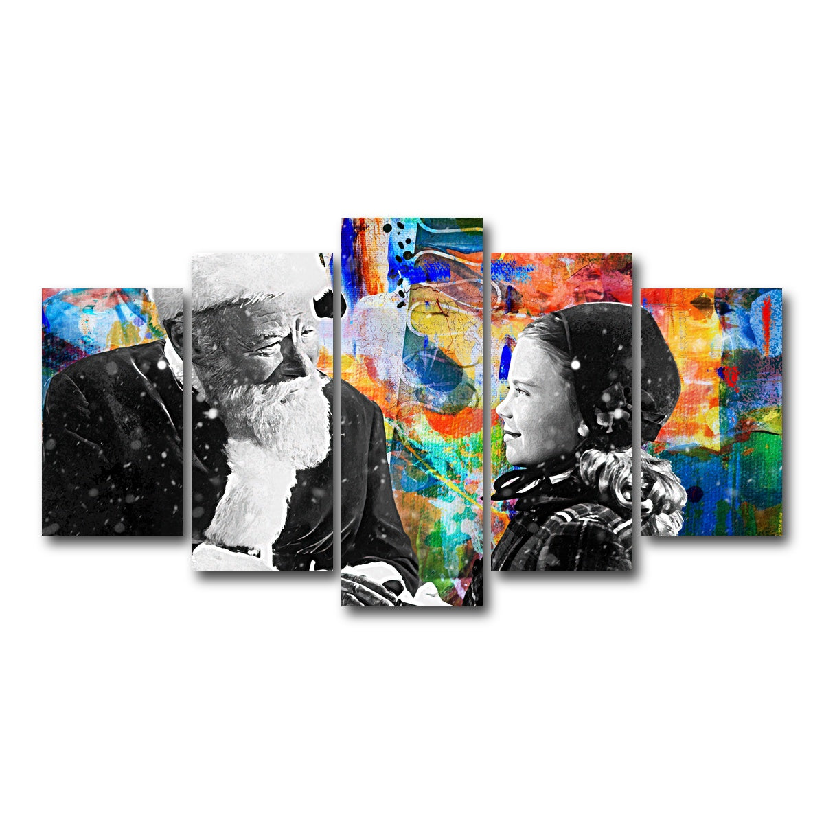 AUTO-MOCKUP WHITE | Miracle on 34th Street | 5 Piece | Gallery Wrap Canvas | group=5_normal