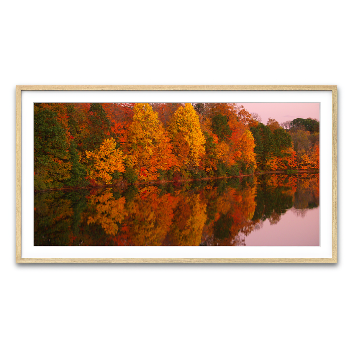 Framed Print 2x1 Natural