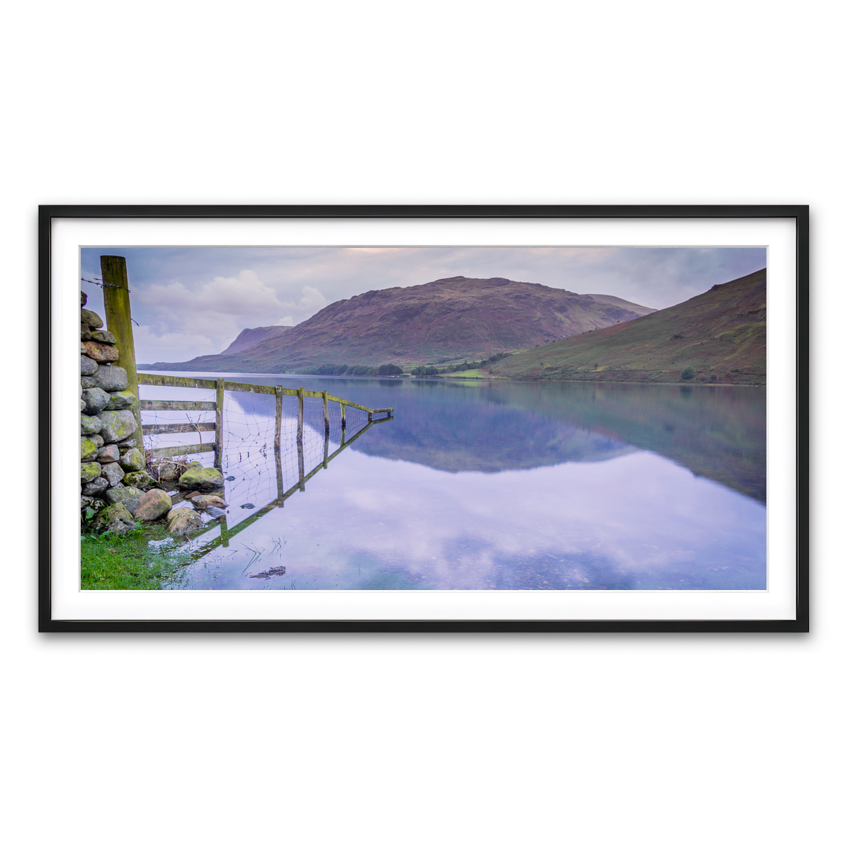 Framed Print 2x1 Black