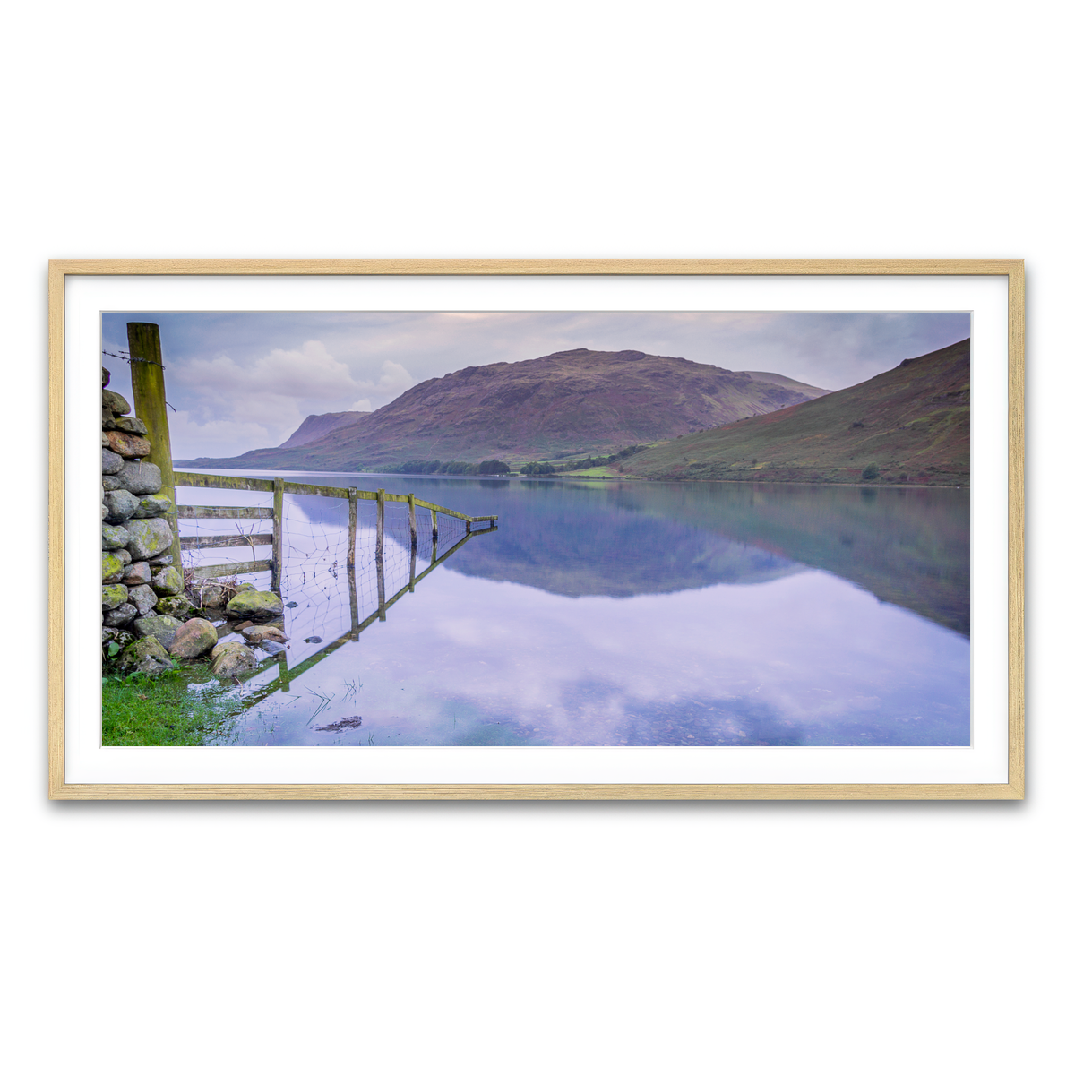 Framed Print 2x1 Natural