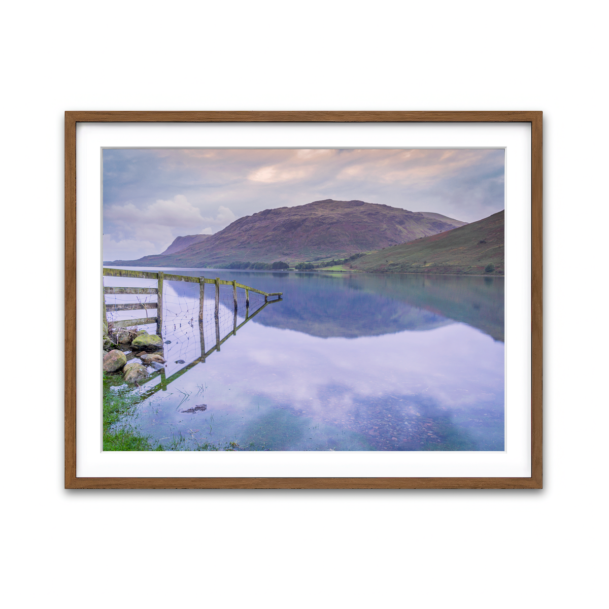 Framed Print 4x3 Walnut