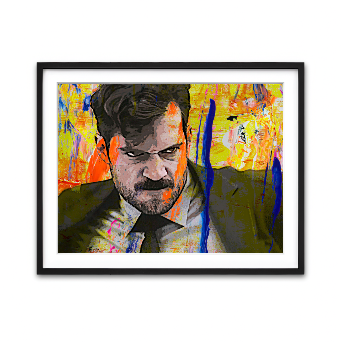 Framed Print 4x3 Black