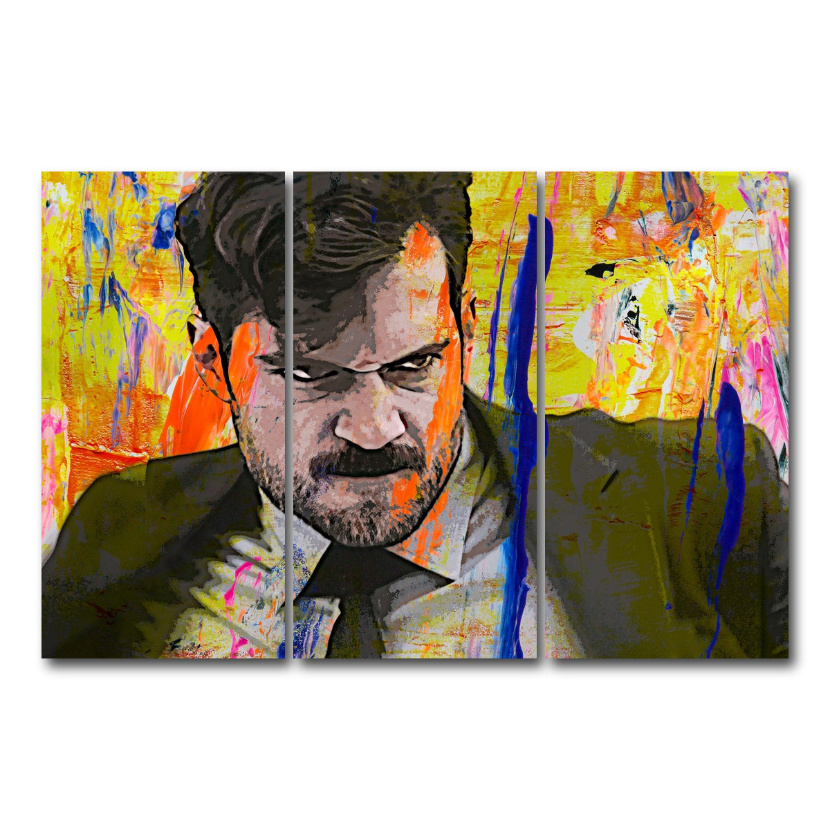 AUTO-MOCKUP WHITE | Mission Impossible Fallout - Cavill | 3 Piece | Gallery Wrap Canvas | group=12x24