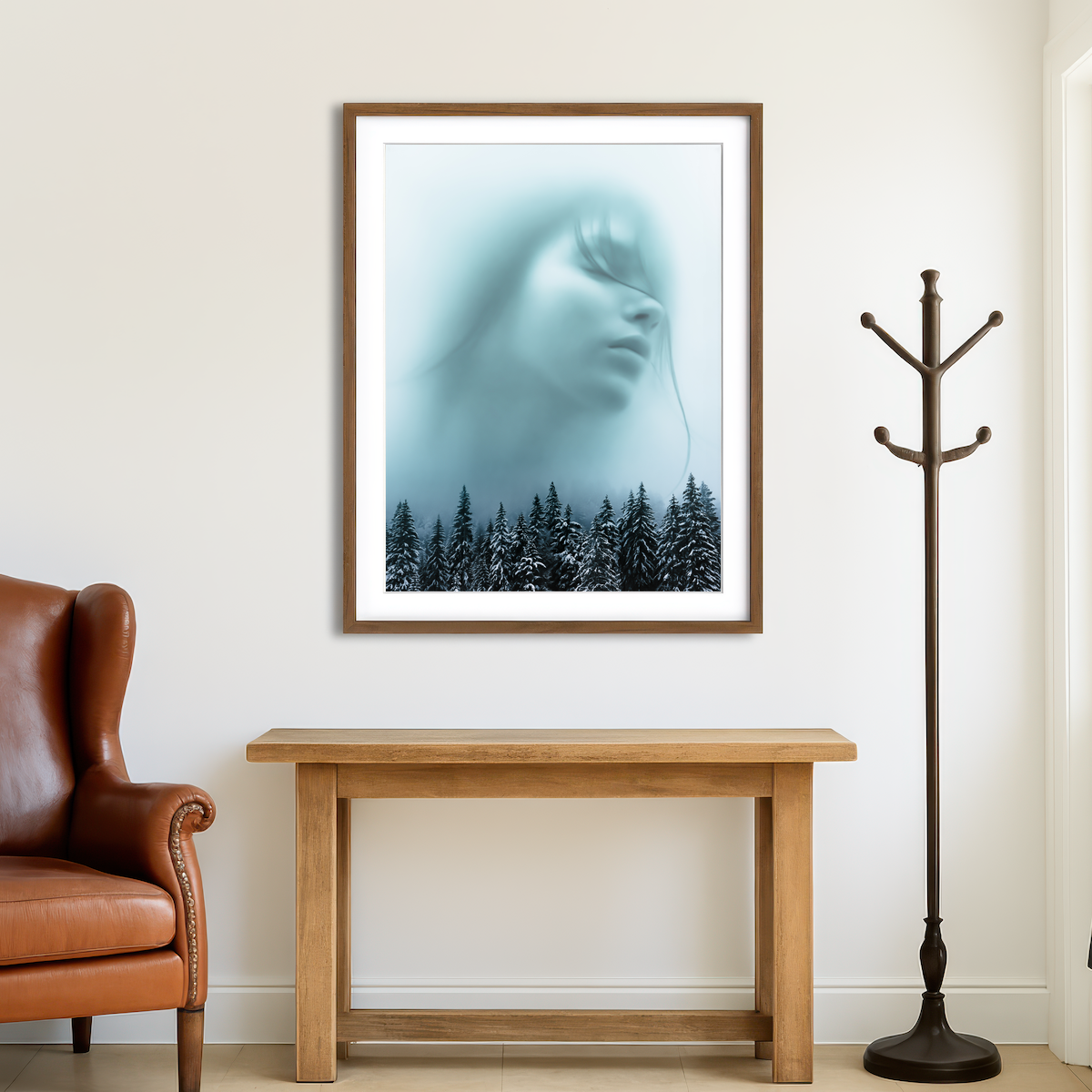 AUTO-MOCKUP ROOM | Mist Wall Art