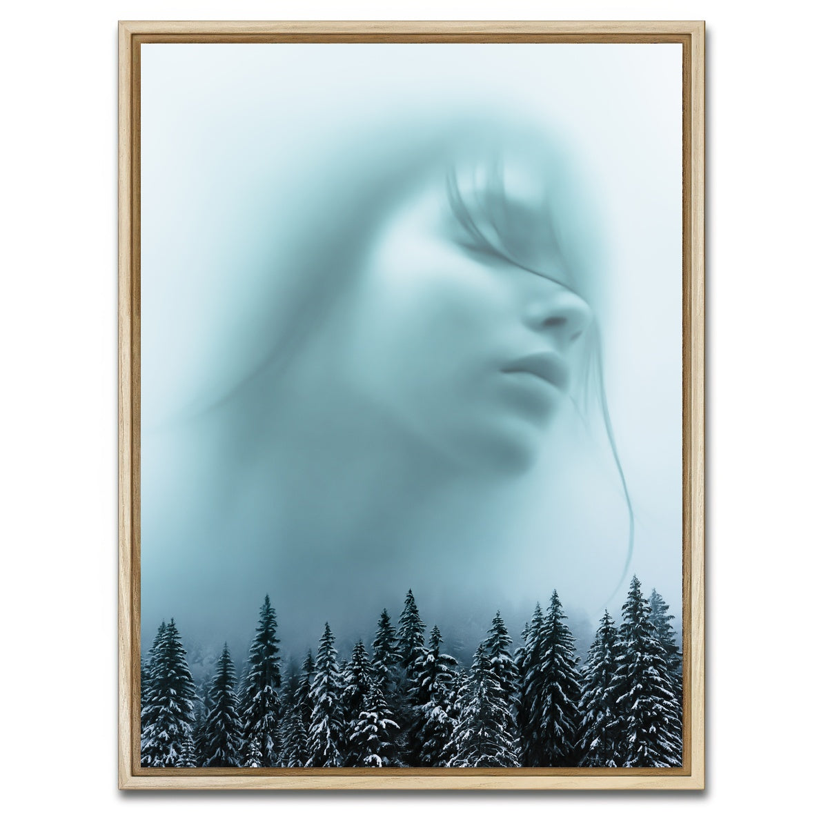 AUTO-MOCKUP WHITE | Mist | 1 Piece | Natural Framed Canvas | group=3x4