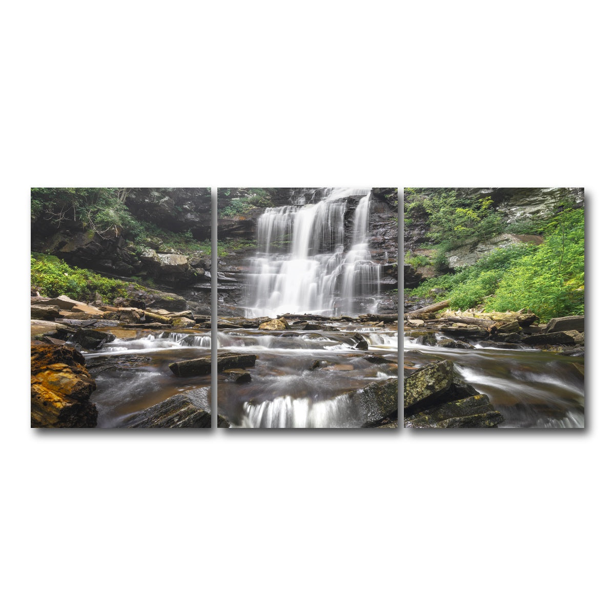 AUTO-MOCKUP WHITE | Misty Monster | 3 Piece | Gallery Wrap Canvas | group=18x24