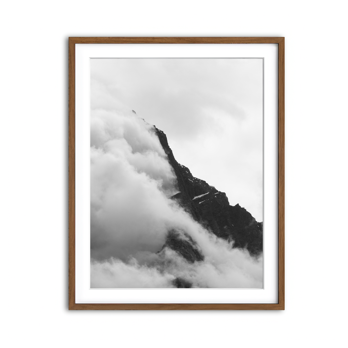 Framed Print 3x4 Walnut