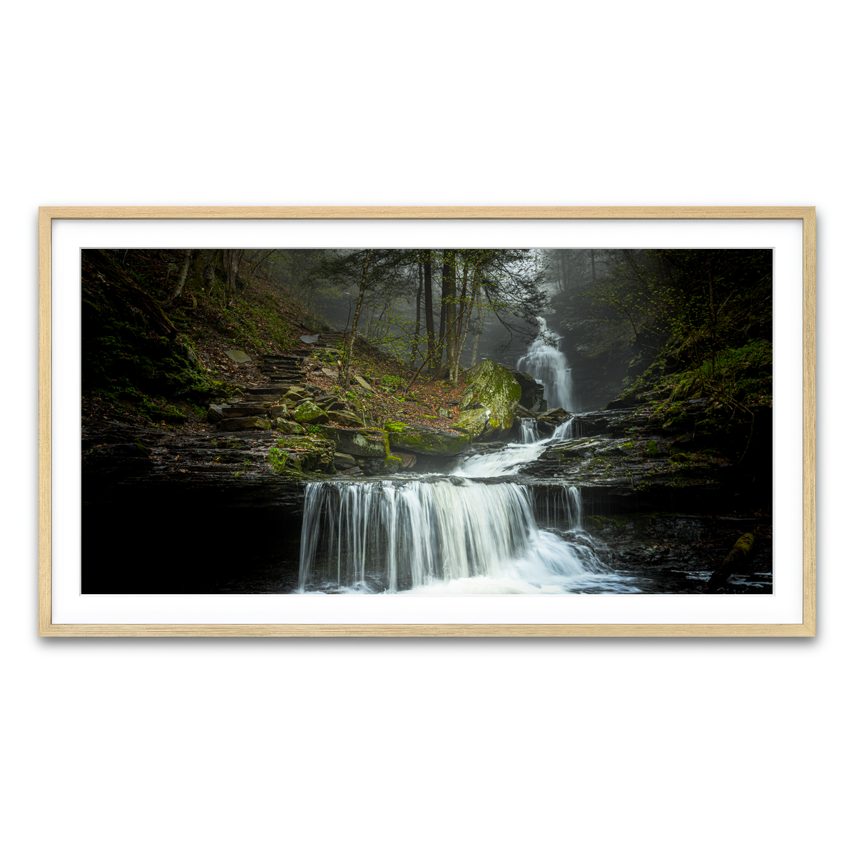 Framed Print 2x1 Natural
