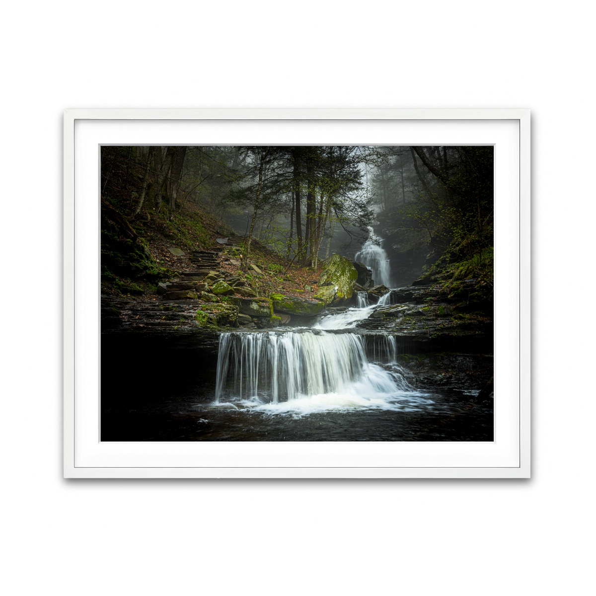 Framed Print 4x3 White