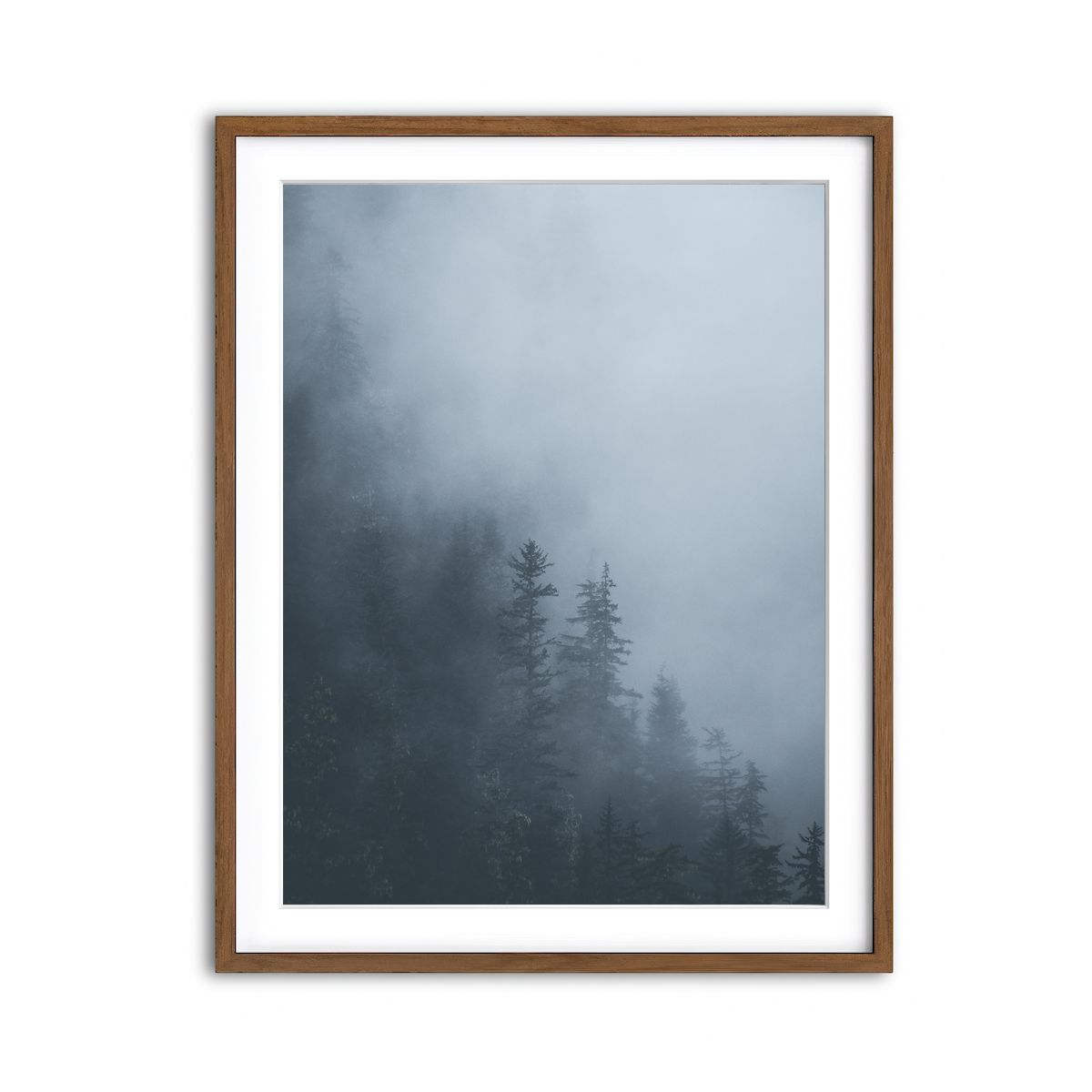 Framed Print 3x4 Walnut