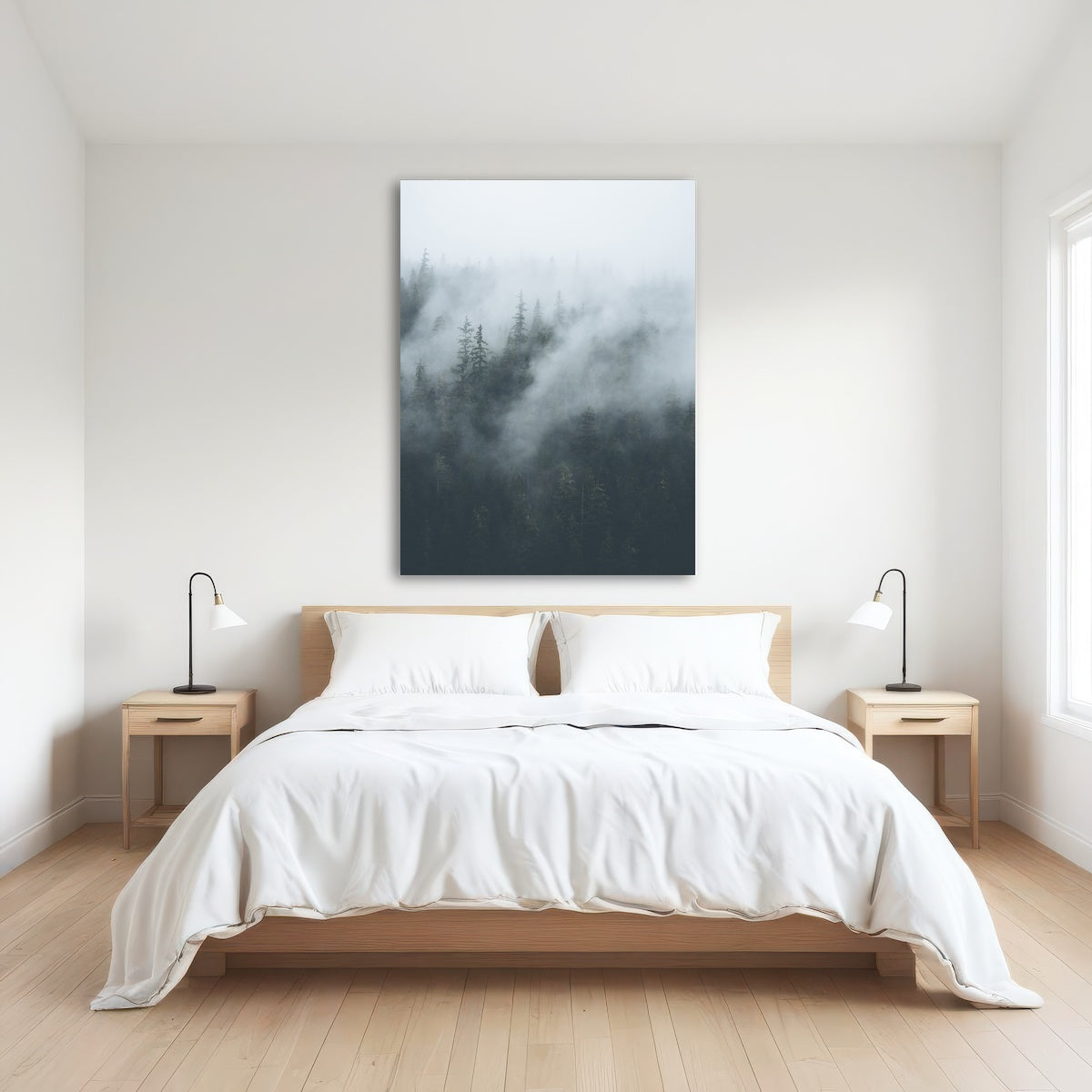 AUTO-MOCKUP ROOM | Misty Trees 4