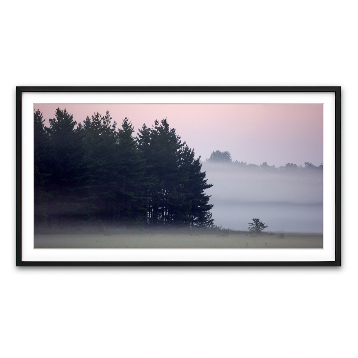 Framed Print 2x1 Black