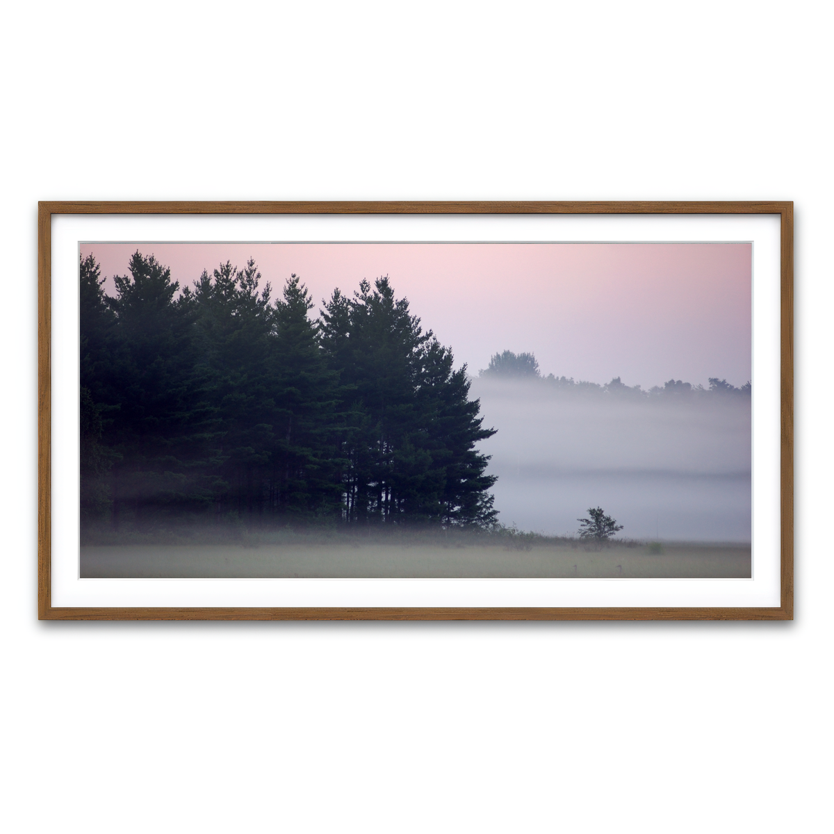 Framed Print 2x1 Walnut