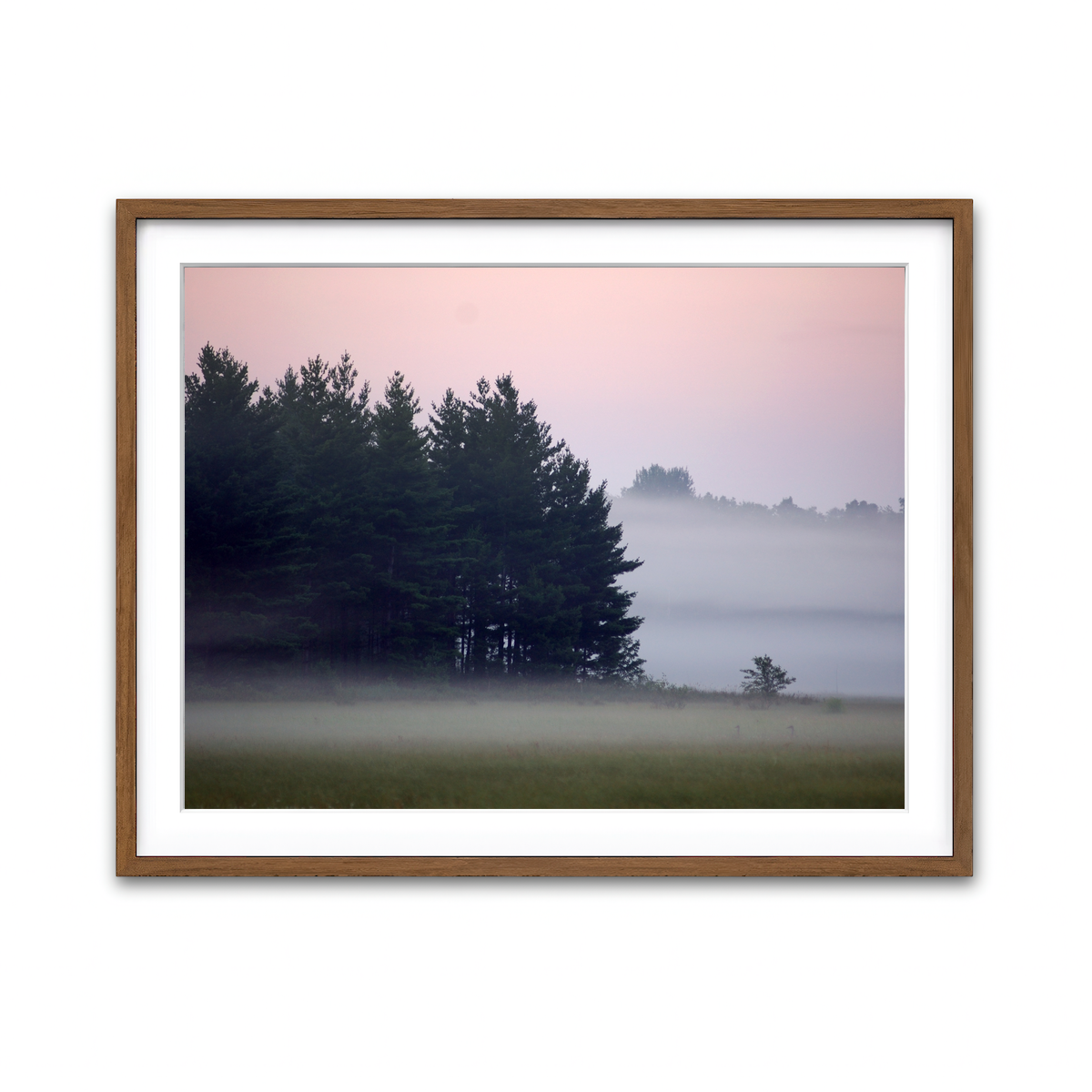 Framed Print 4x3 Walnut