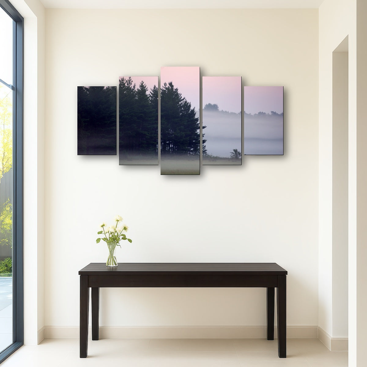 AUTO-MOCKUP ROOM | Misty Wisconsin Morning Castle Rock Lake