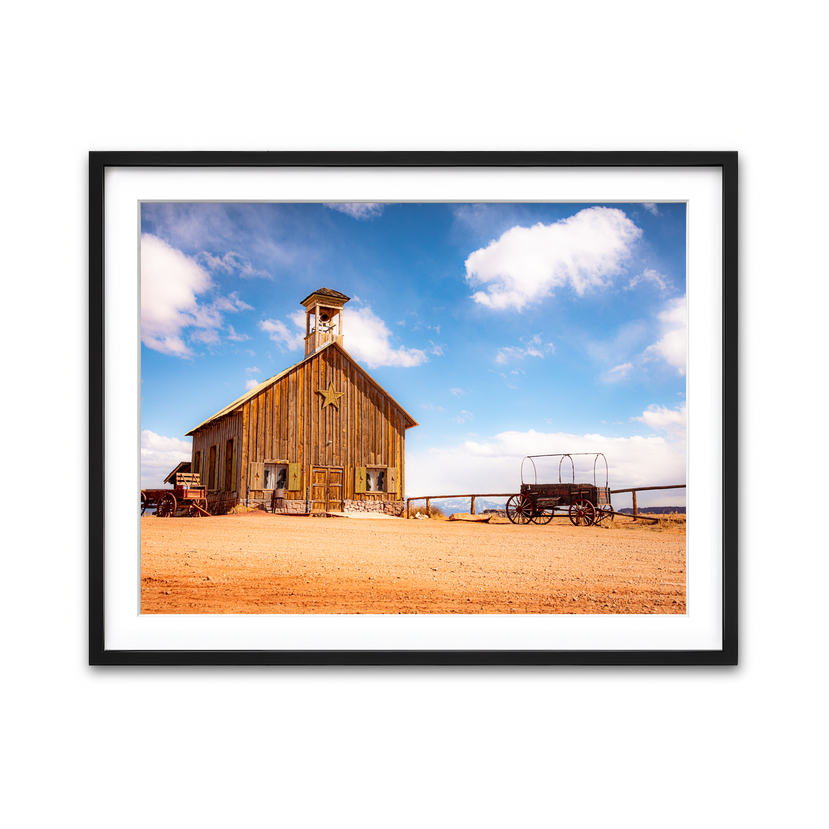 Framed Print 4x3 Black