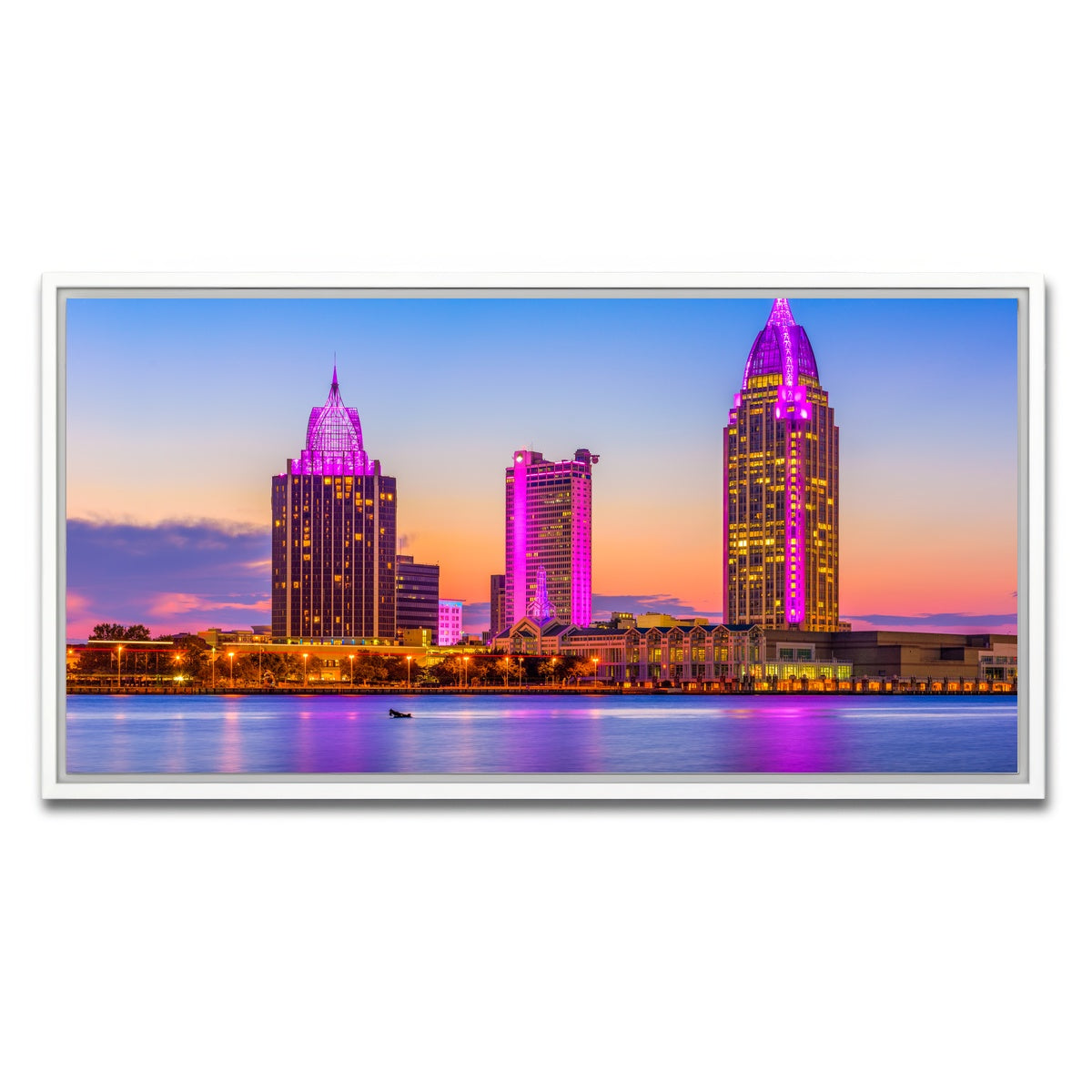 AUTO-MOCKUP WHITE | Mobile | 1 Piece | White Framed Canvas | group=2x1