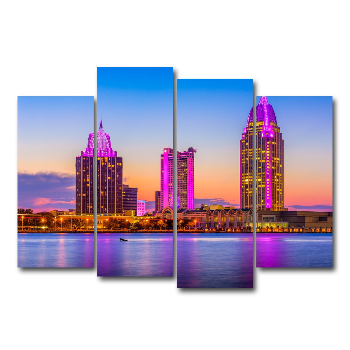 AUTO-MOCKUP WHITE | Mobile | 4 Piece | Gallery Wrap Canvas | group=4_normal