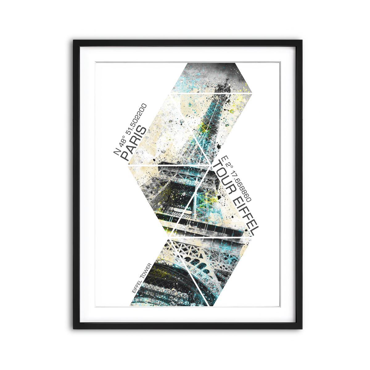 Framed Print 3x4 Black