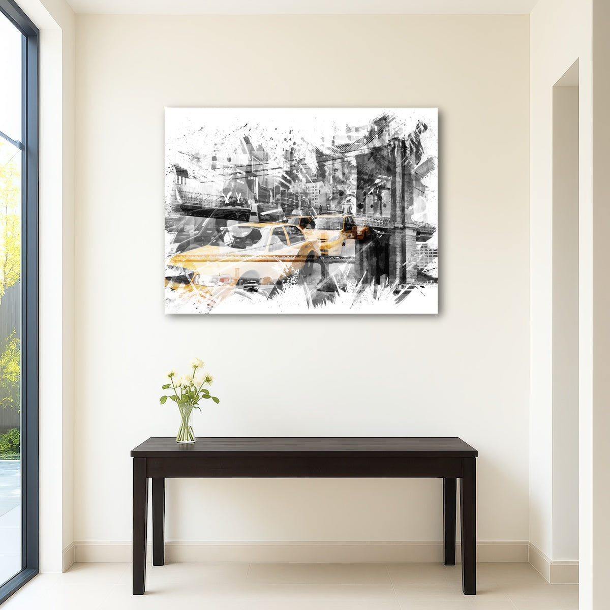 AUTO-MOCKUP ROOM | Modern Art NYC Collage