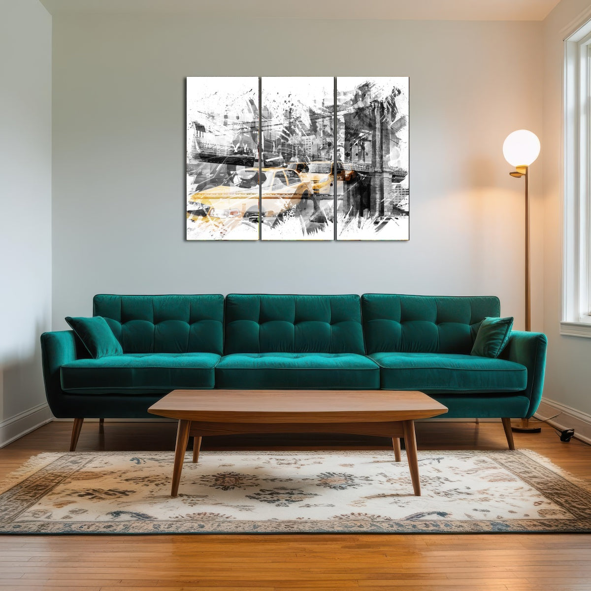 AUTO-MOCKUP ROOM | Modern Art NYC Collage