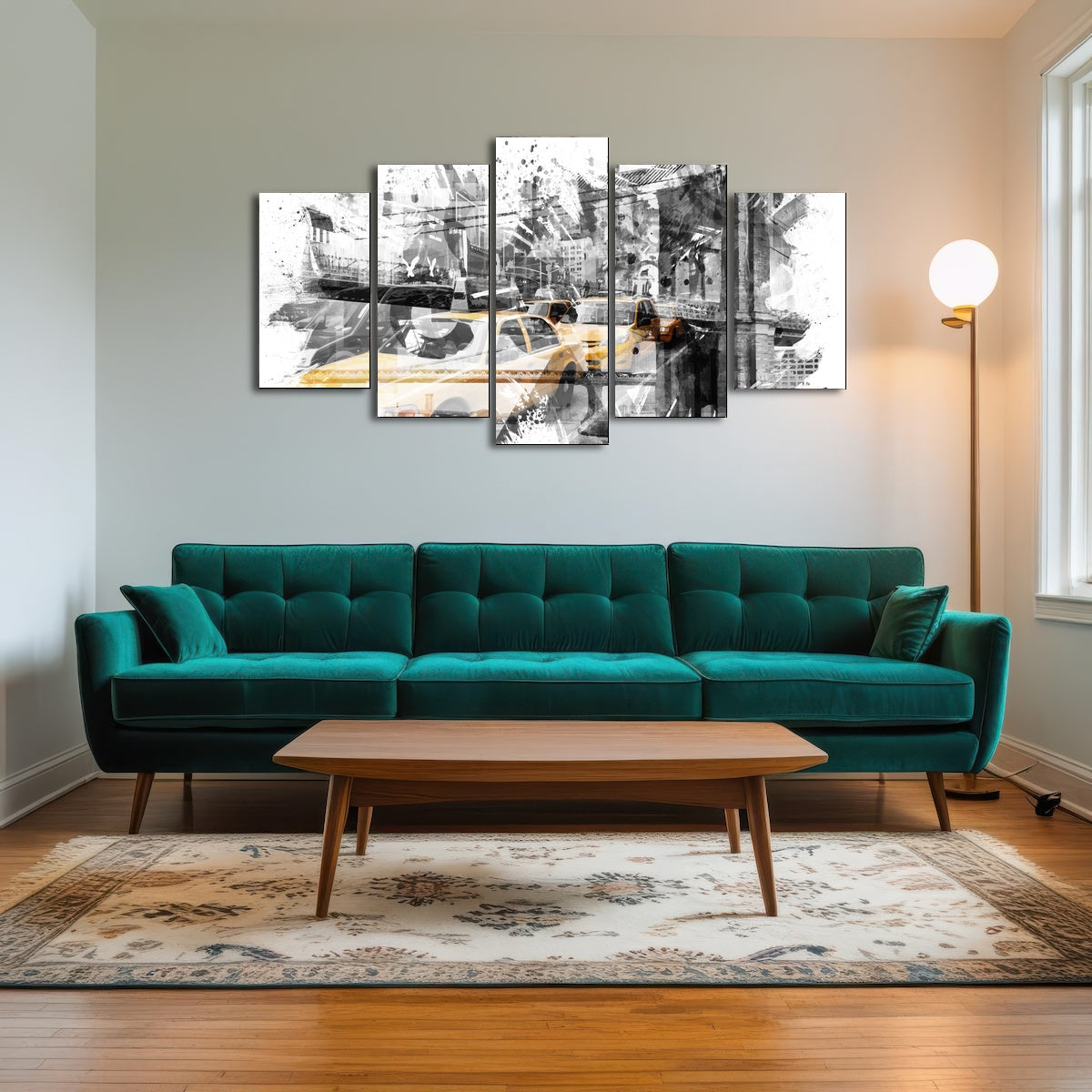 AUTO-MOCKUP ROOM | Modern Art NYC Collage