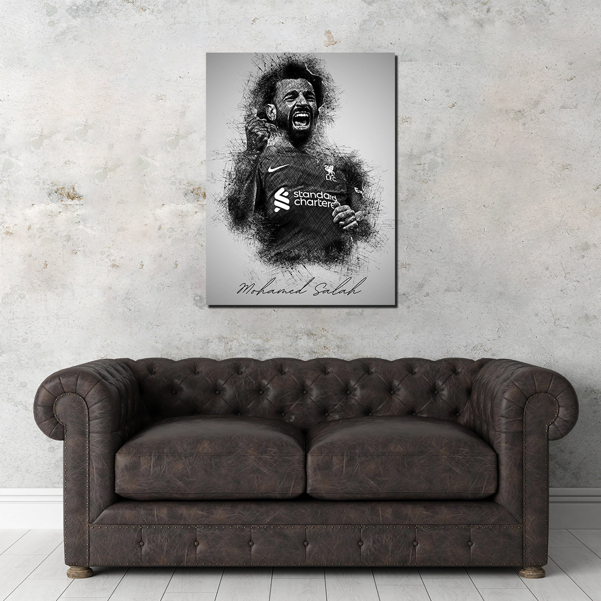 Mohamed Salah 2 Wall Art