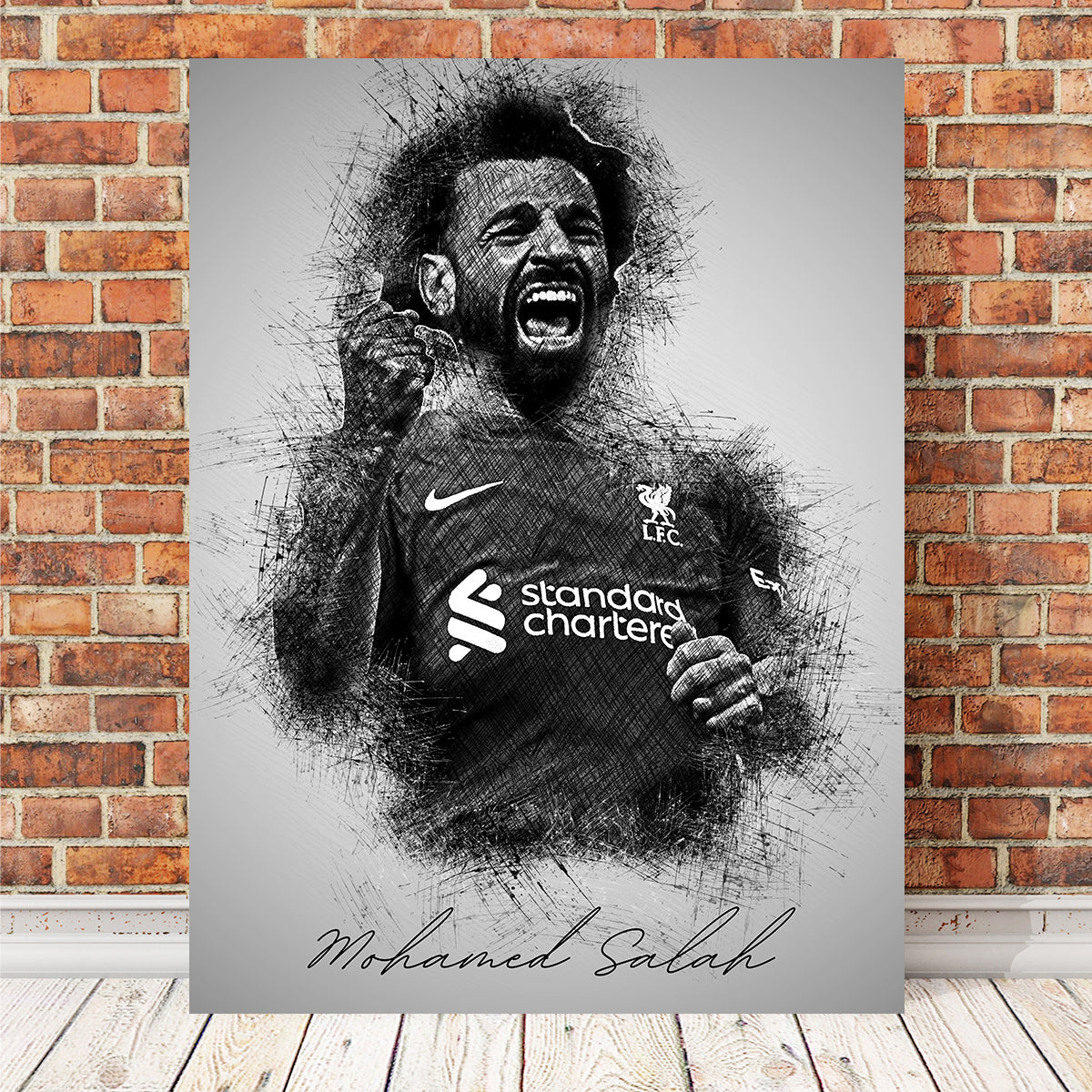 Mohamed Salah 2 Wall Art
