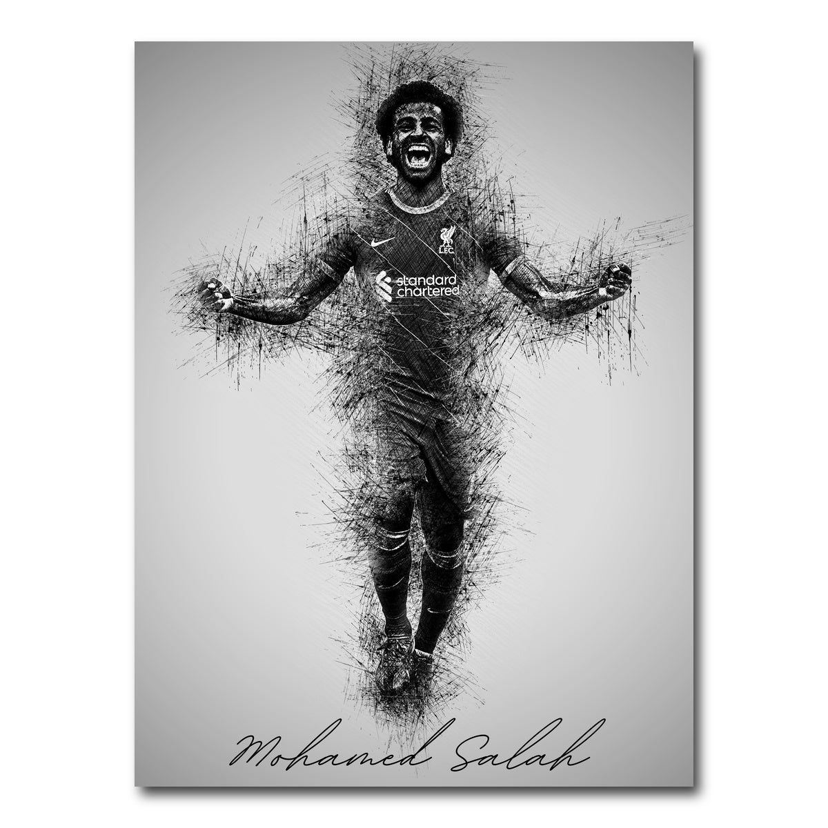 AUTO-MOCKUP WHITE | Mohamed Salah | 1 Piece | Gallery Wrap Canvas | group=3x4