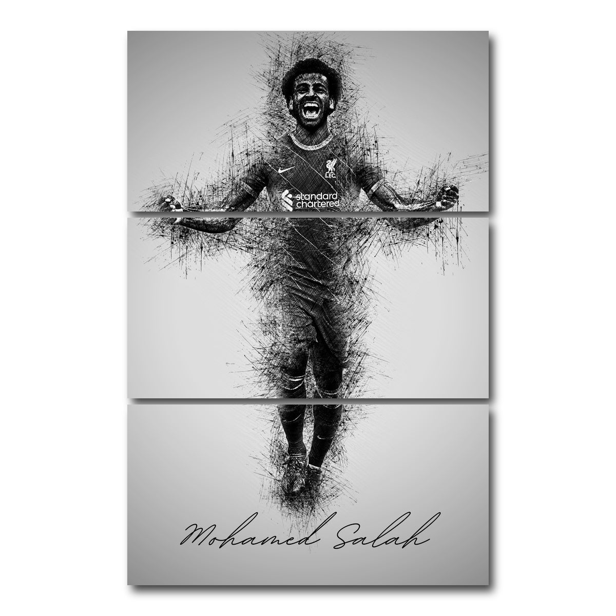 AUTO-MOCKUP WHITE | Mohamed Salah | 3 Piece | Gallery Wrap Canvas | group=12x24_stacked