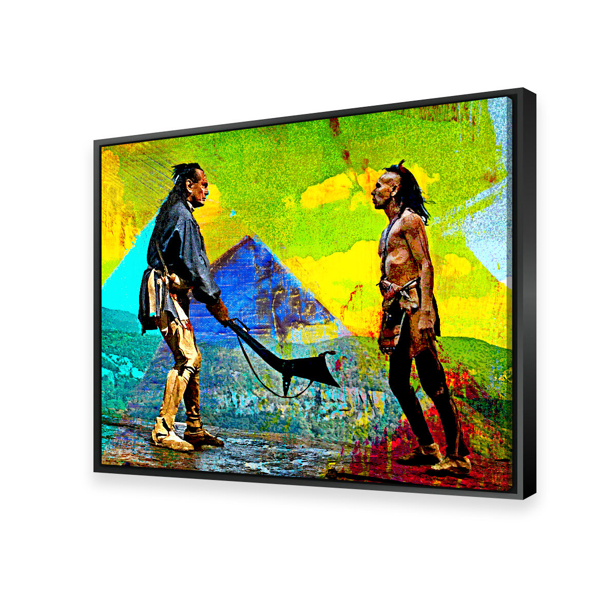 Last of the Mohicans Yellow Blend Wall Art
