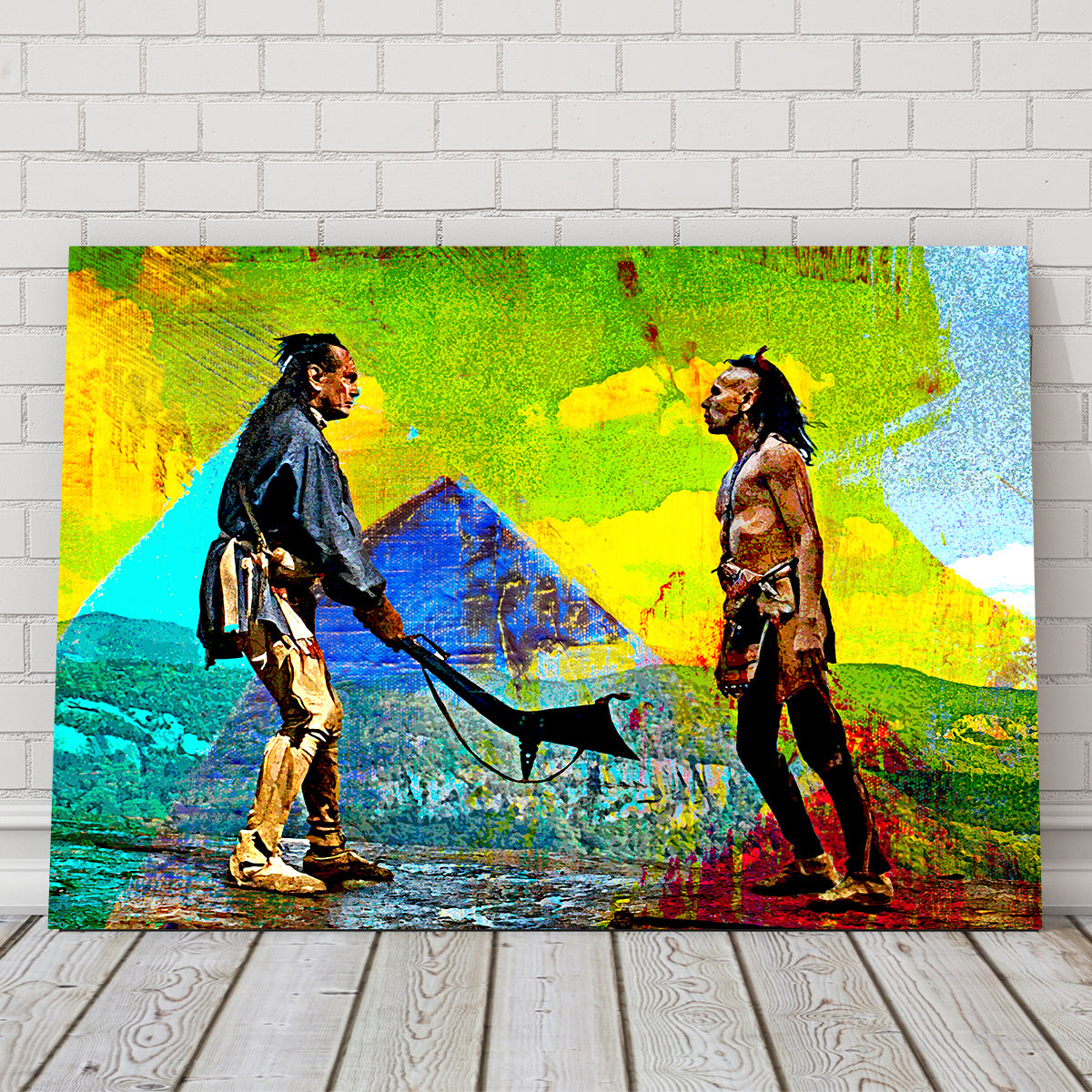 Last of the Mohicans Yellow Blend Wall Art