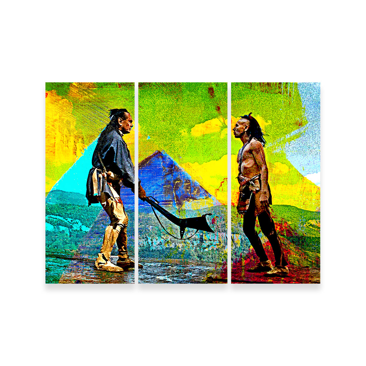 Last of the Mohicans Yellow Blend Wall Art