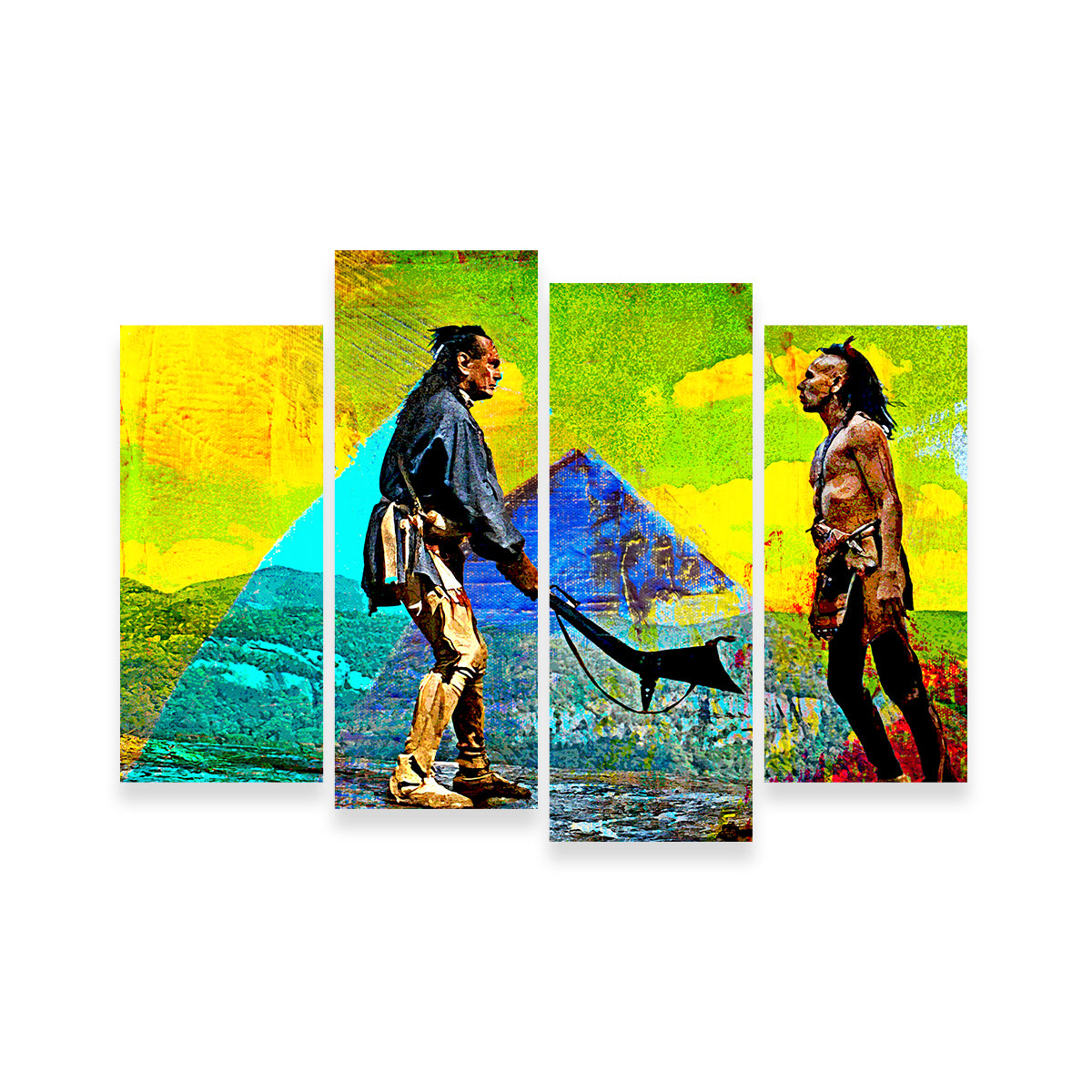 Last of the Mohicans Yellow Blend Wall Art