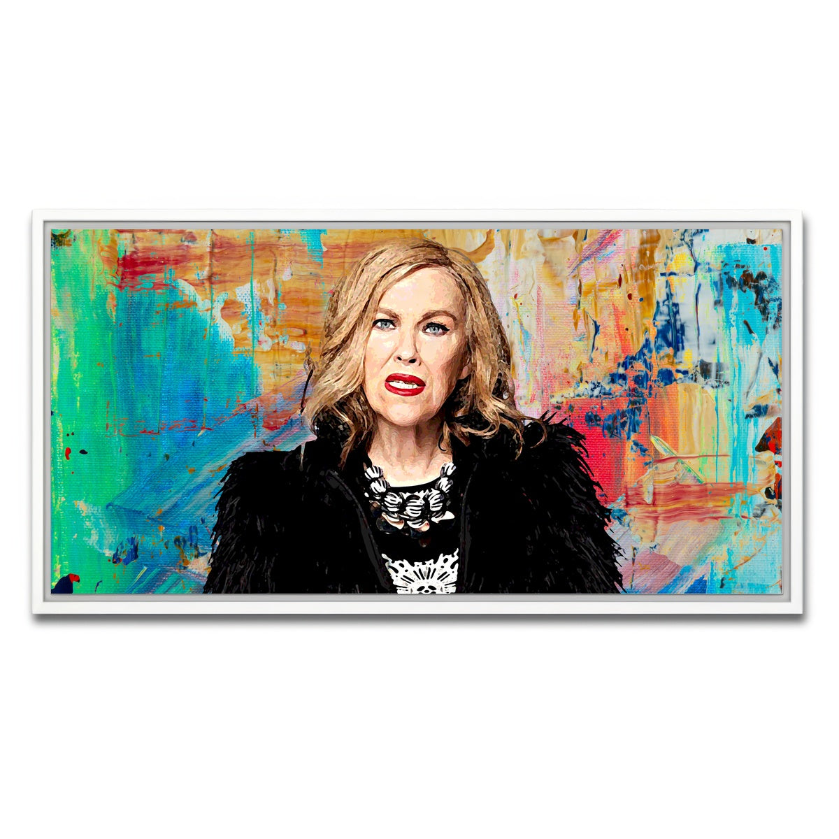 AUTO-MOCKUP WHITE | Moira | 1 Piece | White Framed Canvas | group=2x1