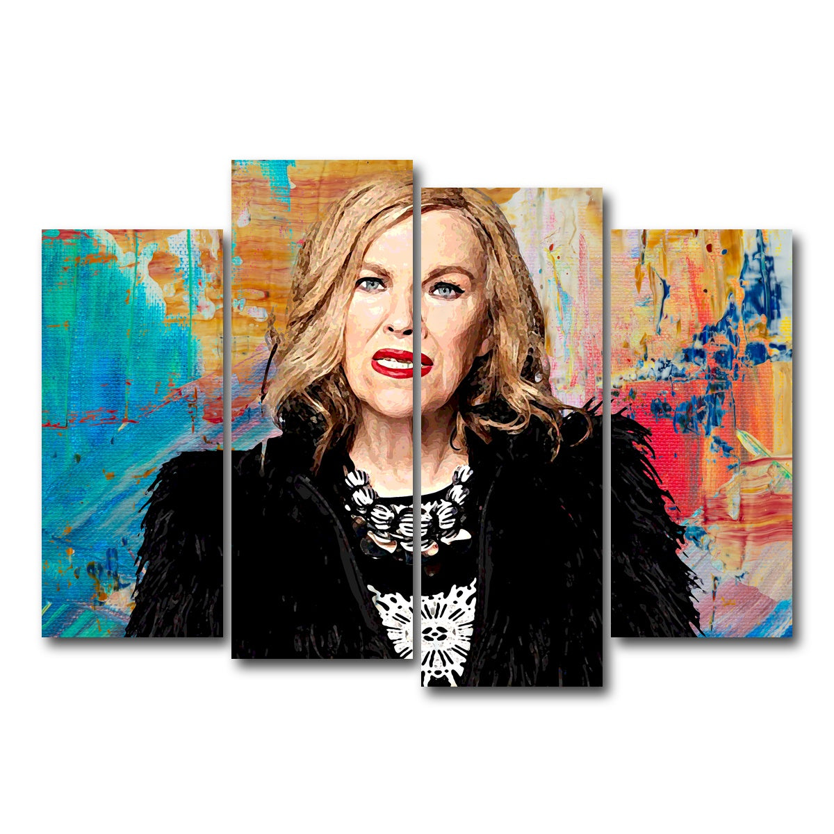 AUTO-MOCKUP WHITE | Moira | 4 Piece | Gallery Wrap Canvas | group=4_normal