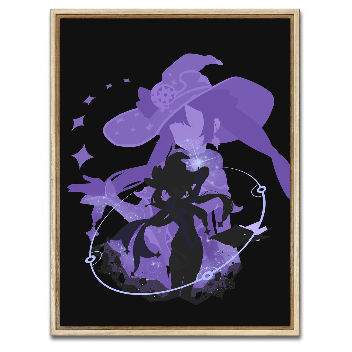 AUTO-MOCKUP WHITE | Mona | 1 Piece | Natural Framed Canvas | group=3x4