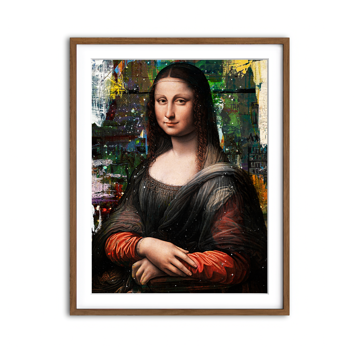 Framed Print 3x4 Walnut