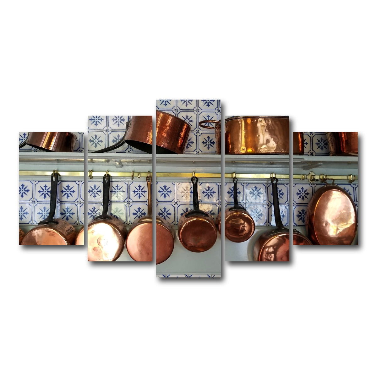 AUTO-MOCKUP WHITE | Monet's Kitchen - Giverny, France | 5 Piece | Gallery Wrap Canvas | group=5_normal