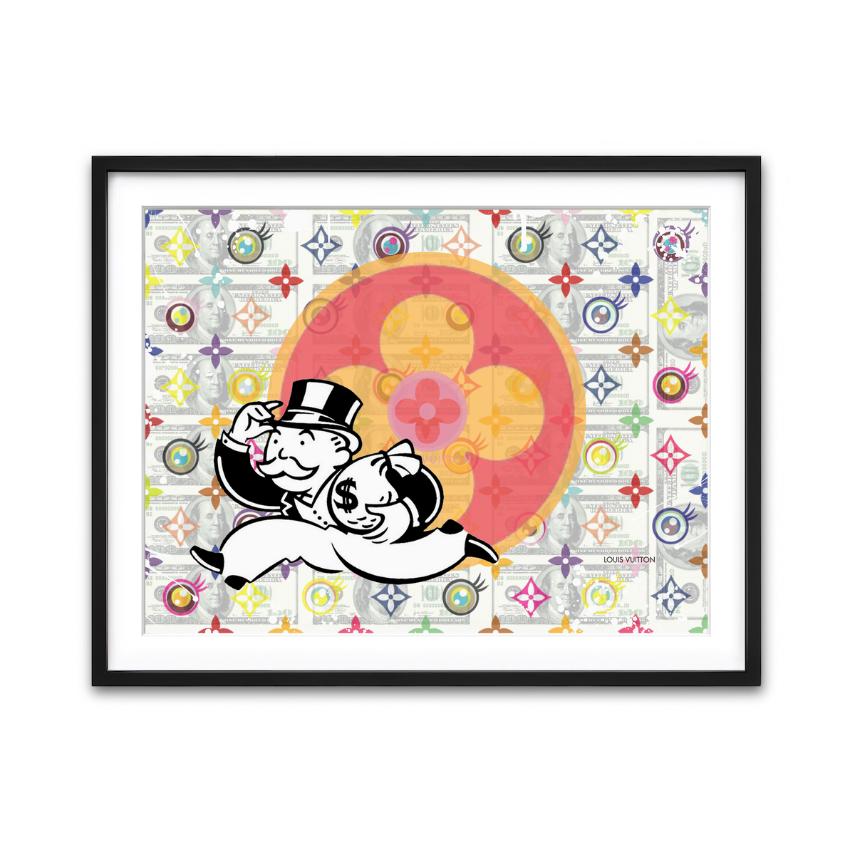 Framed Print 4x3 Black