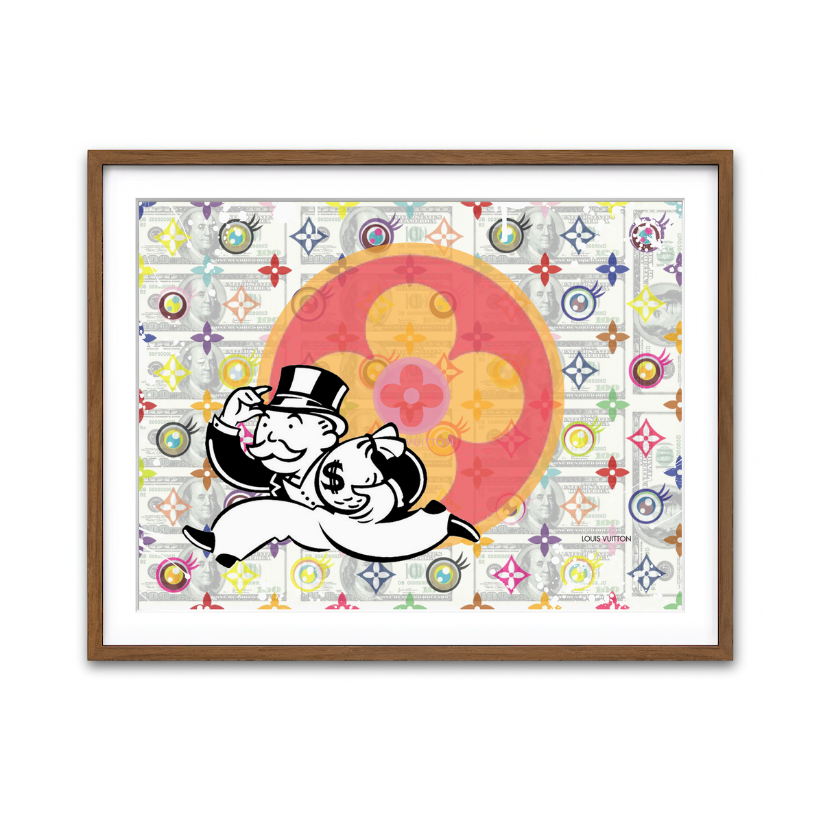 Framed Print 4x3 Walnut