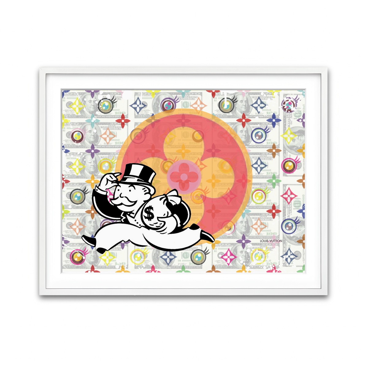 Framed Print 4x3 White