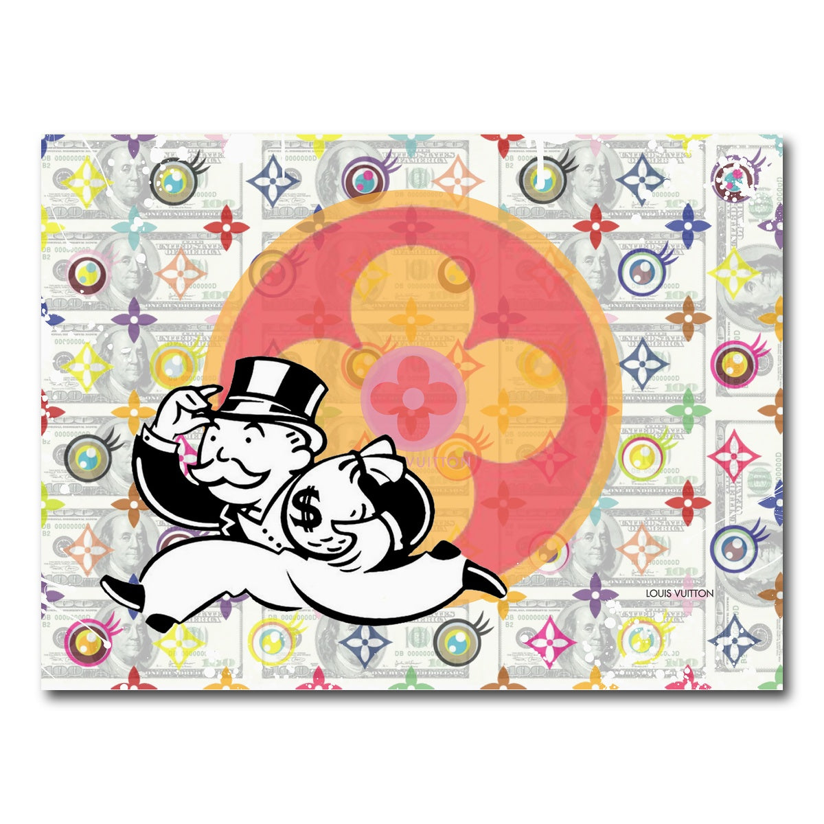 AUTO-MOCKUP WHITE | Money Bag Boy | 1 Piece | Gallery Wrap Canvas | group=4x3