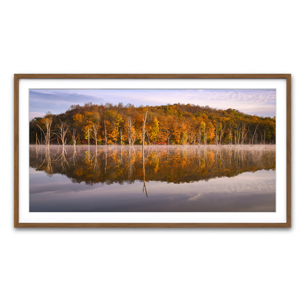 Framed Print 2x1 Walnut