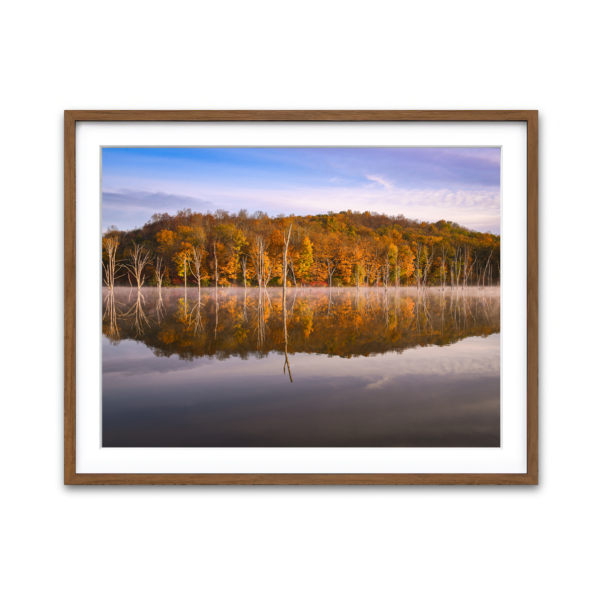 Framed Print 4x3 Walnut
